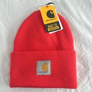 Carhartt beanie in color red